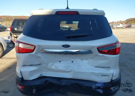2018 Ford Ecosport Titanium from USA, damaged, VIN MAJ6P1WL1JC203739